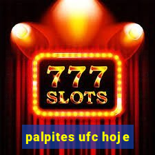 palpites ufc hoje